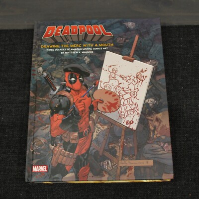 Deadpool - Drawing The Merc With A Mouth Marvel Art Book Hardcover Loot Crate