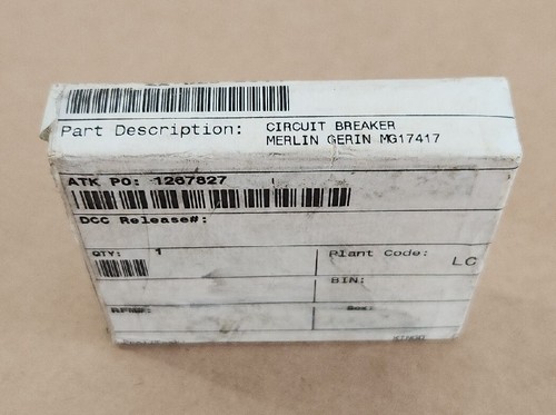 *BRAND NEW* Merlin Gerin MG17417 Circuit Breaker 30A 277V 1-Pole + Warranty! - Picture 3 of 3