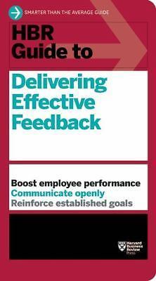 HBR Guide to Delivering Effectiv- paperback, 9781633691643, Harvard Business Rev