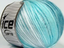 Ice Yarns Picasso Yarn- Turquoise Shades- FREE US SHIPPING 68984
