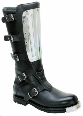Kochmann Mad Cross Size 47 Black Retro Motorcycle Boots Cross
