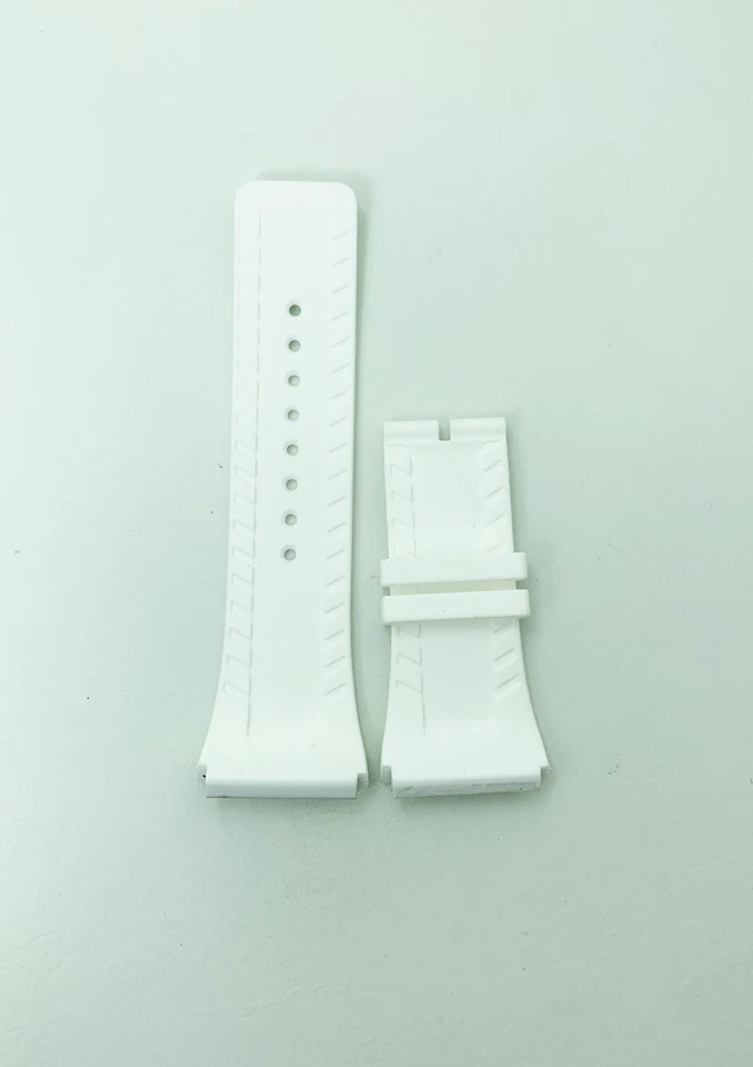 РЕМЕШОК ДЛЯ ЧАСОВ KENNETH COLE, KC1760, БЕЛЫЙ РЕЗИНОВЫЙ РЕМЕШОК, БЕЗ ПРЯЖКИ, KENNETH COLE - Изображение 4 из 4