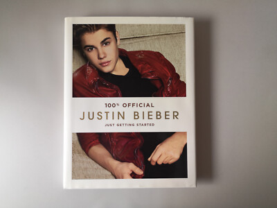 Buch Just Getting Started Justin Bieber Englisch Hardcover Biografie 