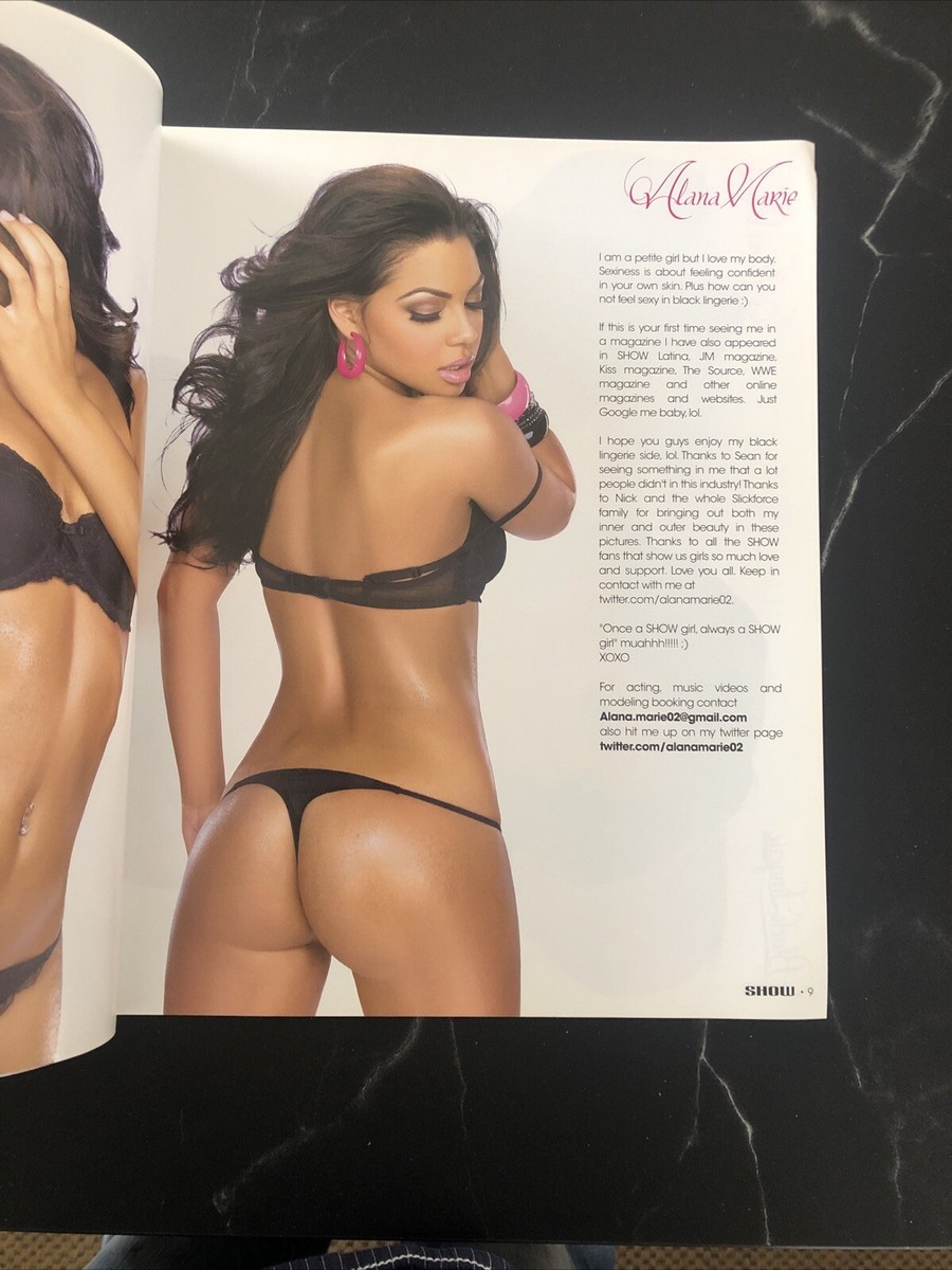 Rare Show Black Lingerie Magazine- Lingerie Fashion - Jesikah Maximus