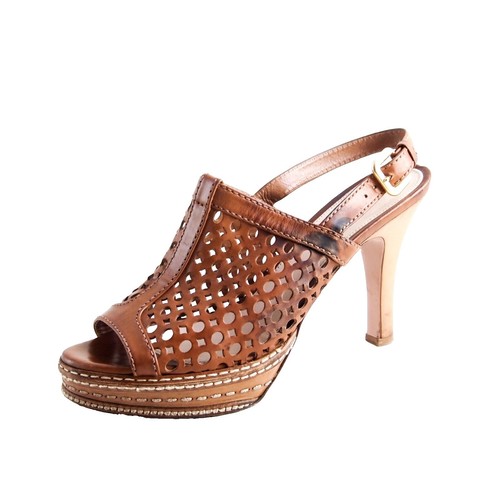 Prada SS2018 Leather Studded Sandals Genuine Shoes | eBay