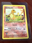 Pokémon TCG Charmander Base Set 46/102 Regular 1st Edition Common