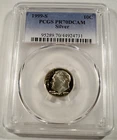 1999-S 10c SILVER PCGS PR70DCAM ROOSEVELT DIME PROOF DEEP CAMEO PR 70 DC
