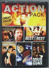 10-Movie Action Pack DVD, 2011, 2-Disc Set 