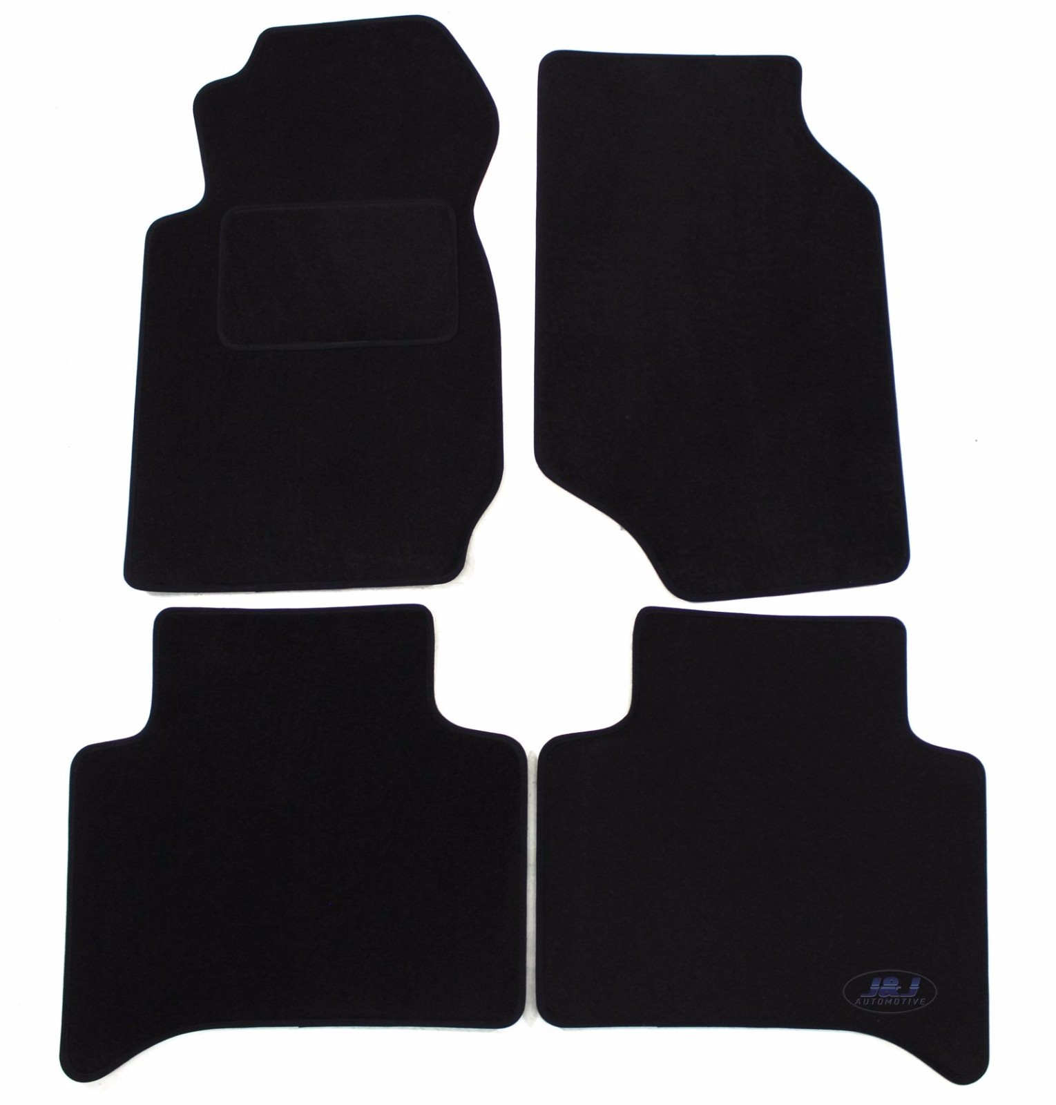 Tapis de sol en velours noir sur mesure pour Kia Sportage 1994-2004 style élégant