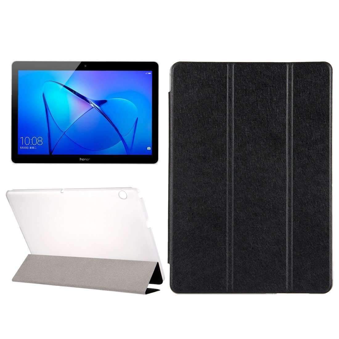 For Huawei MediaPad T3 10 inch 3-folding Folio PU Leather