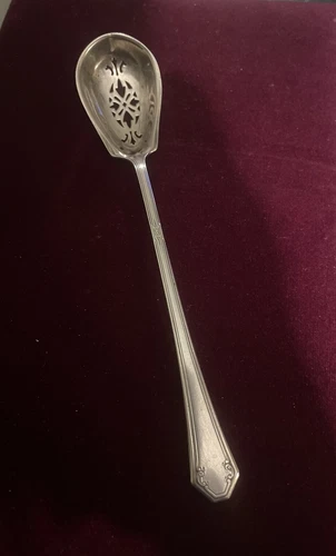 “Lady Mary” Olive Spoon by Towle Sterling 21.2 grams, 6 1/2 “