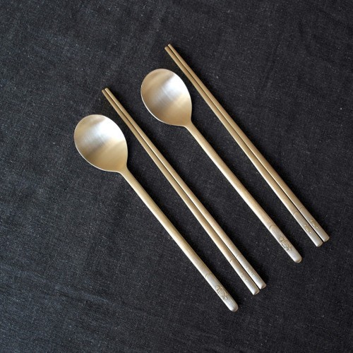 Notdam-Korean-Handmade-Brassware-Yugi-Turtle-Spoon-Chopstick-2set-Yoons-Kitchen