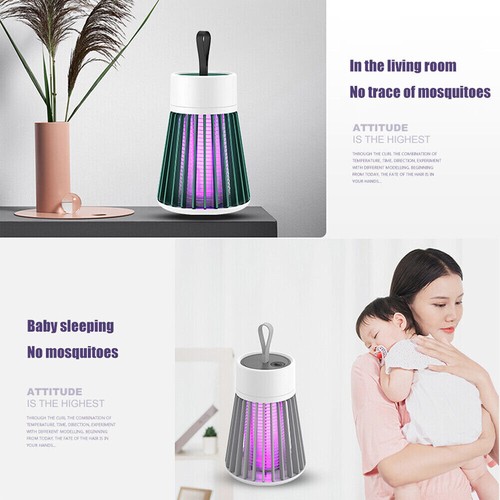 Electric LED Mosquito Killer Lamp Fly Trap Insect Bug Zapper Catcher UV Mozzie - Picture 10 of 17
