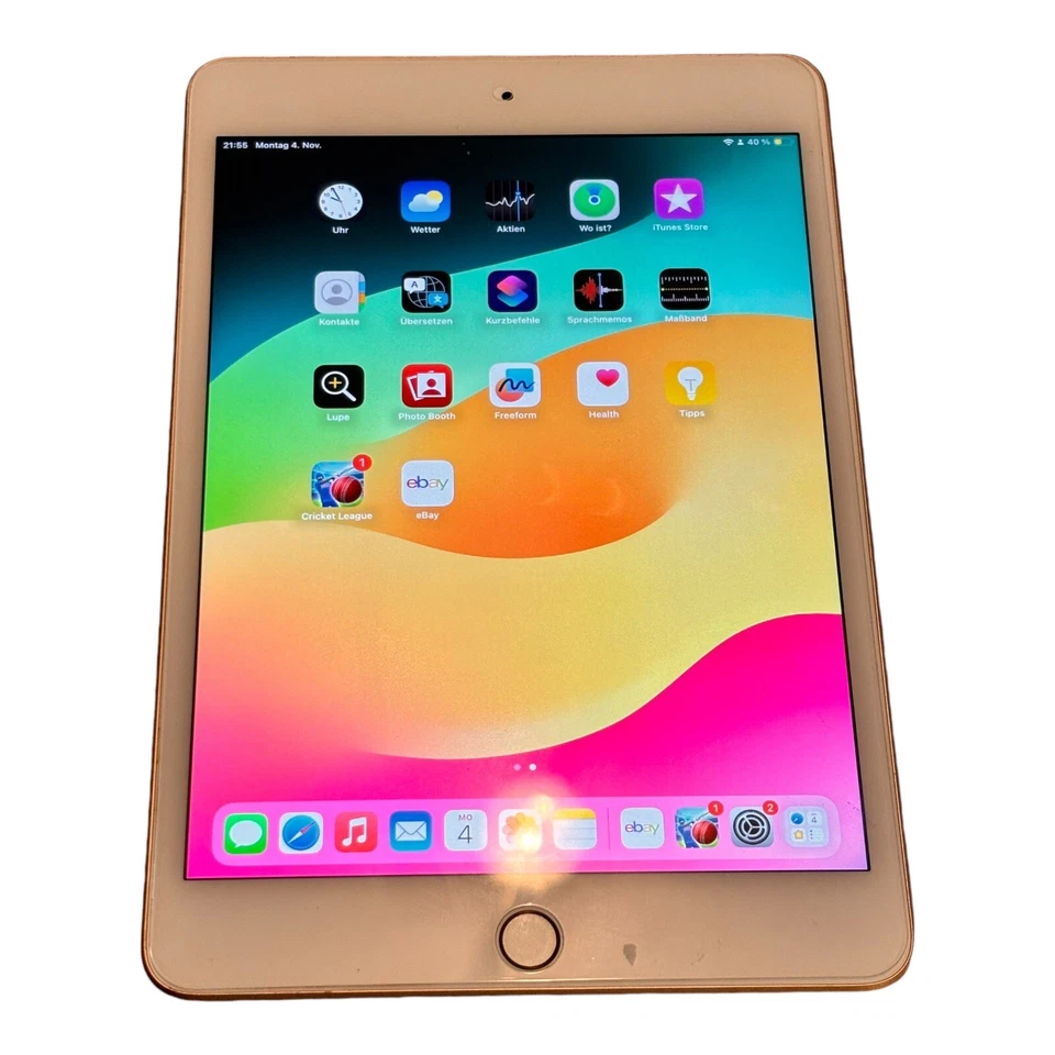 Apple iPad Mini (5. Generation) 64GB, Wi-Fi + Cellular , 7,9 Zoll - Rosagold - Bild 2 von 4