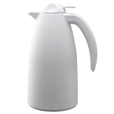 Service Ideas ALPH10WH 1 Liter White Alpha Carafe (Case of 6)