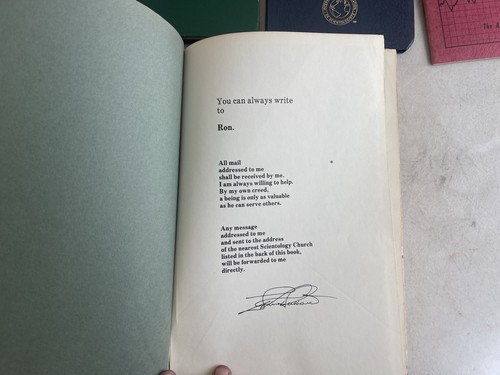 Scientology Books Lot 16 L Ron Hubbard Dianetics Vintage Books - Foto 14 di 20