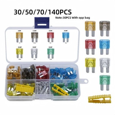 50-140 Stück ATR Micro2 Blade Sicherungen sortiert Kit Auto LKW 30A 25A 20A 15A 10A 5A
