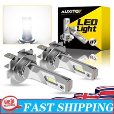 H7 Led Headlight Bulbs Upgrade Xenon White 6500k Car Low Dipped Beam 12v Bulbs