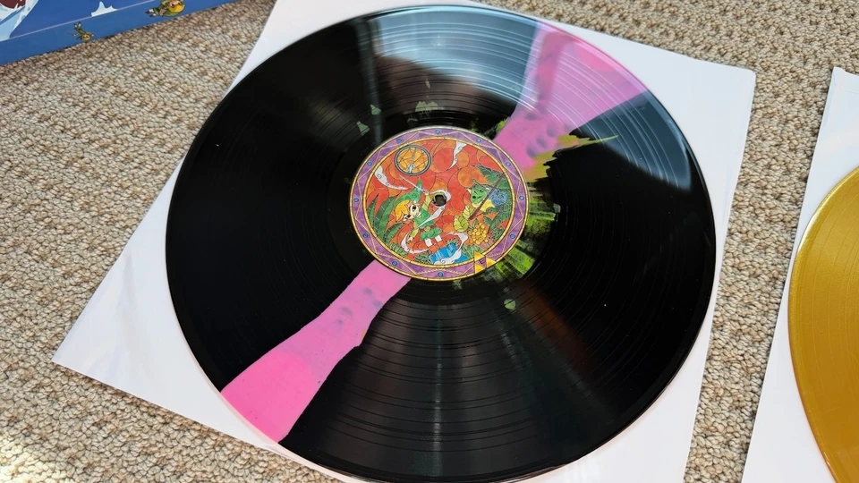 The Legend Of Zelda Wind Waker Gamecube Soundtrack Vinyl Box Set Not Moonshake  - Image 3 of 4