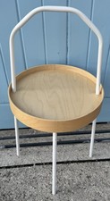 IKEA Burvik White Side Table 38cm