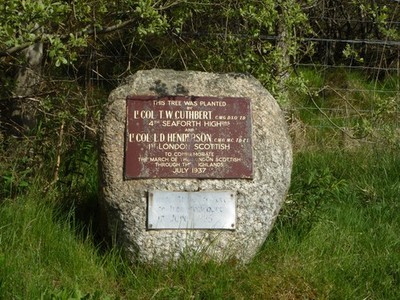 Foto 6x4 Gedenkstein Ostern Ardross Ein wirklich recht berührendes Denkmal c2018