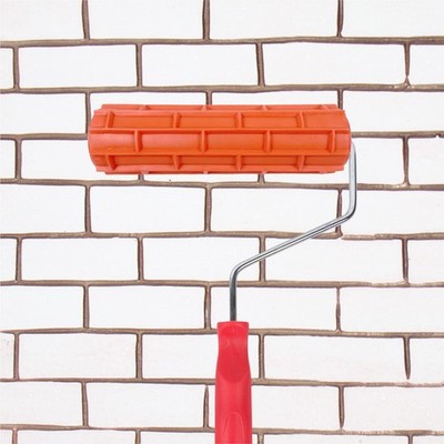 Hanroy 7'' Patterned Paint Roller for Drywall Home Decoration EG109T