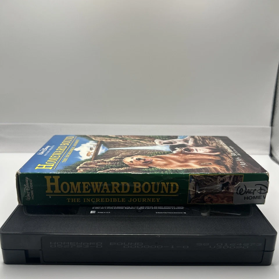 Homeward Bound Disney VHS tape Ships Same Day With Tracking — 第 3/3 张图片