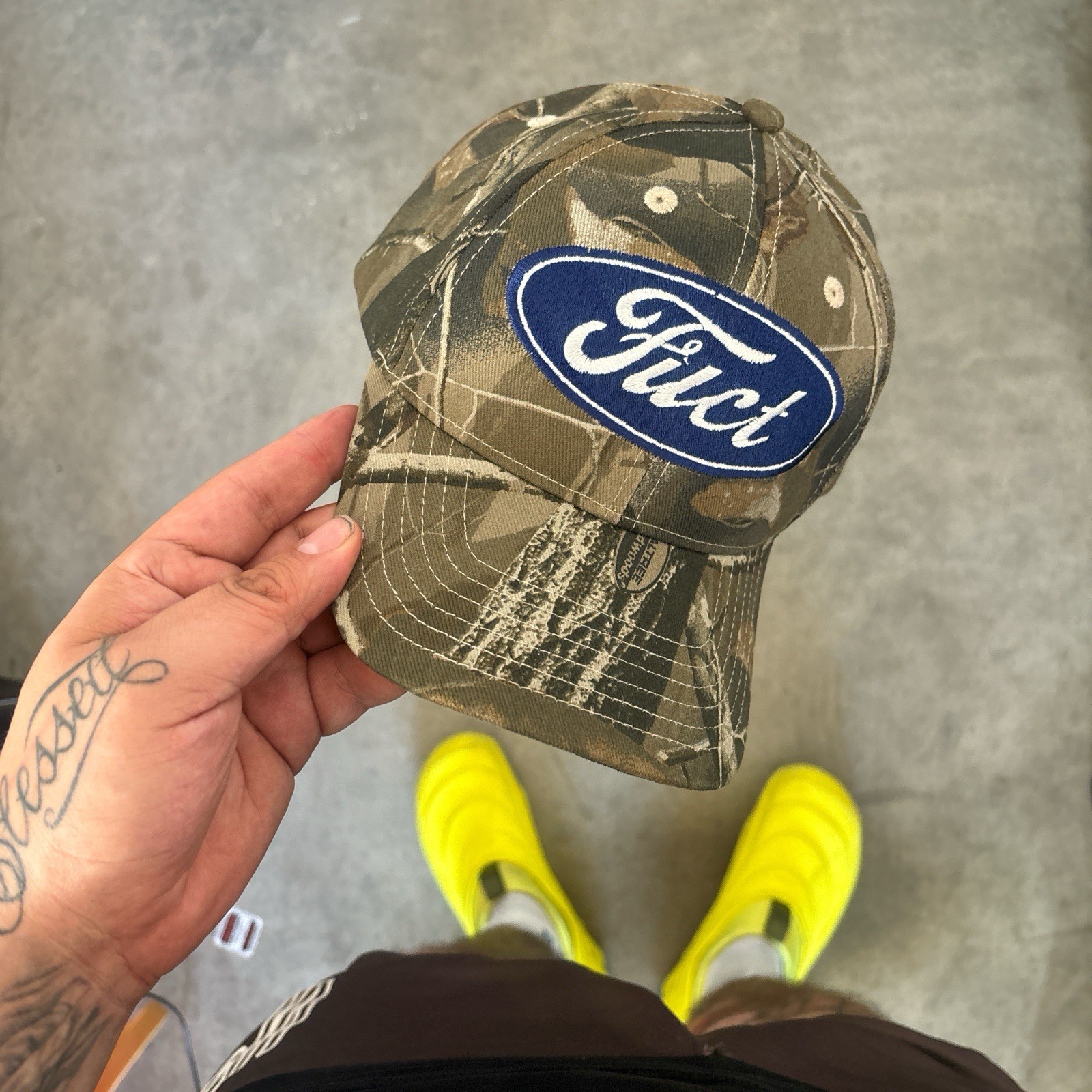 FUCT Real Tree Camo Hat