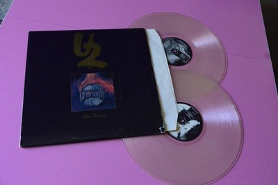 U2 More Than Love Neverend 2LP Orig Italy 1991 NM Transparent Vinyl Very Rare