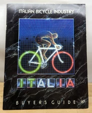 Vintage Italian Bicycle Industry buyers guide brochure