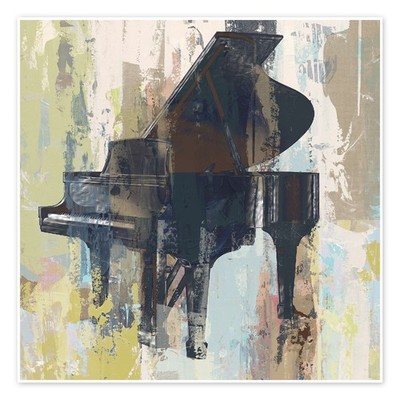Poster Bluebird Piano - Studio W-DH