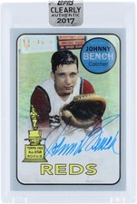 Johnny Bench Card and Memorabilia Guide 32