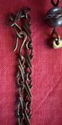 Vintage Mexican Sterling Yalalag Cross Necklace — photo 5