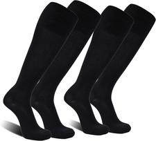 New Over Knee High Solid Sports Socks Unisex Baseball Fast Shipping