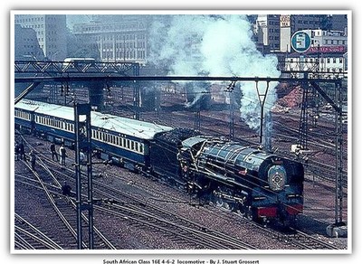 South African Class 16E 4-6-2   train railroad _issue4