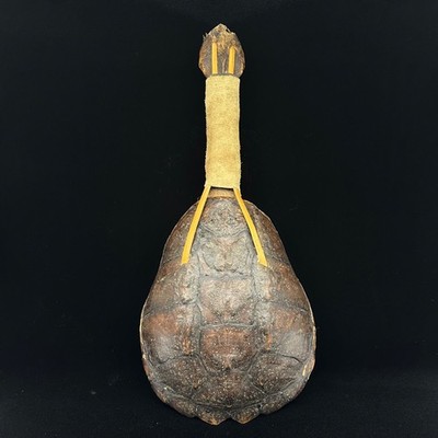 Native American Iroquois Snapping Turtle Rattle late 1800's early 1900 ...