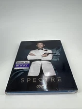 Spectre (Blu-ray, 2015) + Slipcover 007 James Bond Daniel Craig  .  NEW