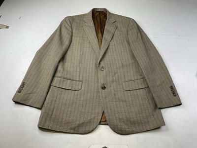 Brooks Brothers Madison Fit 42R Houndstooth Moon Wool Sport Coat Blazer Jacket