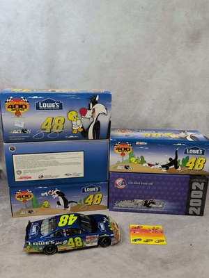 #ad #ad ACTION 2002 NASCAR 1 24 SCALE JIMMIE JOHNSON #48 LOWE#x27;S LOONEY TUNES MONTE CARLO $27.49