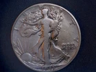 1943-D Liberty Walking Half,  Circ Ave Grade, .3617 Oz Silver (US-994)