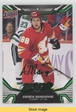 2022-23 Upper Deck MVP Green Script SP Andrew Mangiapane #176 READ 1a9z