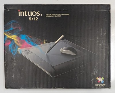 Wacom Intuos 3 PTZ-930 USB Graphics Drawing 9x12 Tablet with Pen & Mouse NIB