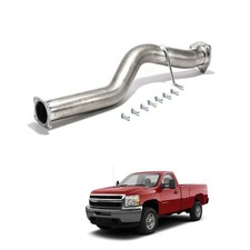 Diesel Turbo Exhaust 4 Pipe For 2007.5-2010 Lml 2500hd3500hd 6.6l Duramax Diesel Turbo Exhaust 4 Pipe For 2007.5-2010 Lml 2500hd3500hd 6.6l Duramax