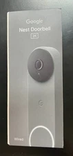 Google Nest Video Doorbell Wired 3rd Gen 2K HDR IP65 (Hazel) 6097/OB
