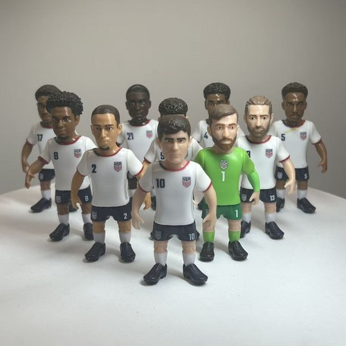 USA USMNT Soccer Figure - Pulisic McKennie Turner PMI Mundial 3 Inch