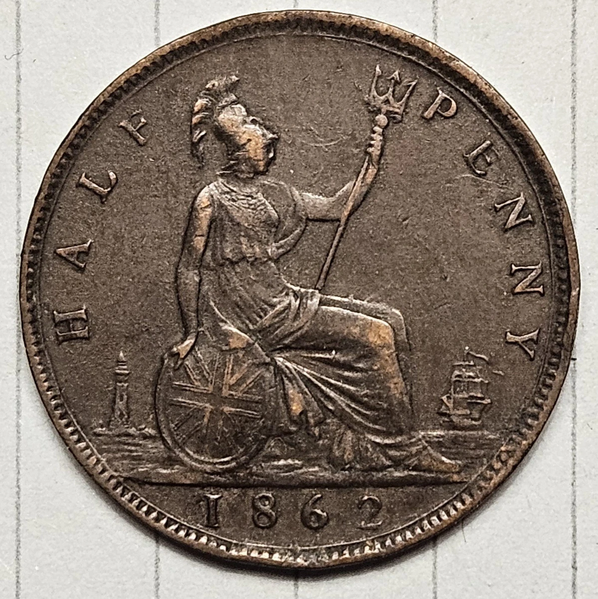 1862 Year UK Half Pennies for sale | eBay