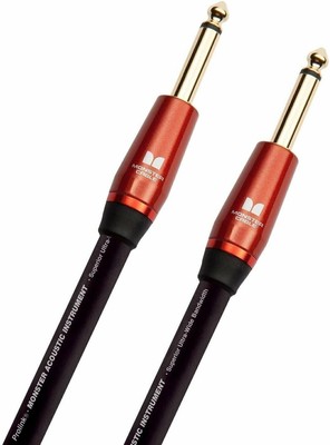 Monster Cable Dual 1/4'' Straight to Straight Acoustic 21' Cable - MACST2-21WW