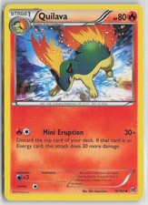 Quilava 19/162 Uncommon BREAKthrough Pokemon Moderately Played