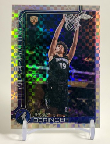 2025-26 Topps Chrome Update #167 JOAN BERINGER X-Fractor Rookie RC