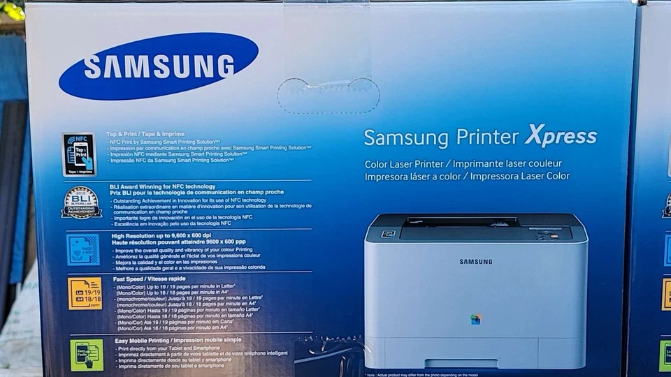 Samsung Xpress C1810W Wireless Color Laser Printer - Image 3 of 3